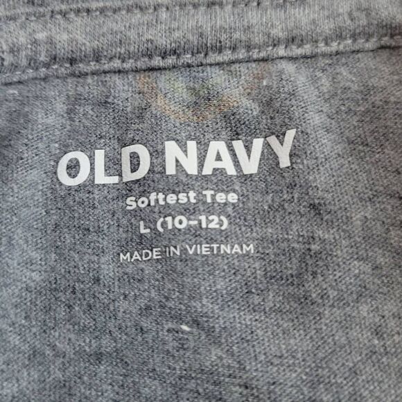 Old Navy rainbow shirt L10/12 - Picture 3 of 4